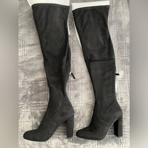 Steve Madden “Emotions” over the knee suede boots